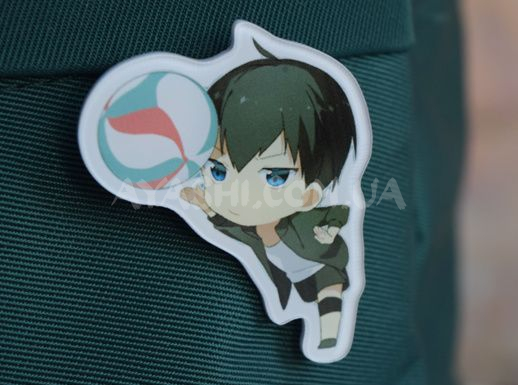 Значок акриловий фігурний Волейбол Haikyuu!! БУЛ-0002-5 Значок акриловий фігурний Волейбол Haikyuu!! БУЛ-0002-5