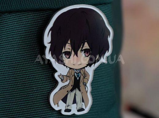 Значок акриловый фигурный Bungou Stray Dogs БУЛ-0004-2 Значок акриловый фигурный Bungou Stray Dogs БУЛ-0004-2