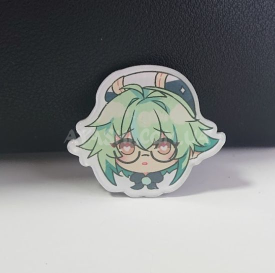 Значок акриловий фігурний Genshin Impact БУЛ-0019-6 Значок акриловий фігурний Genshin Impact БУЛ-0019-6