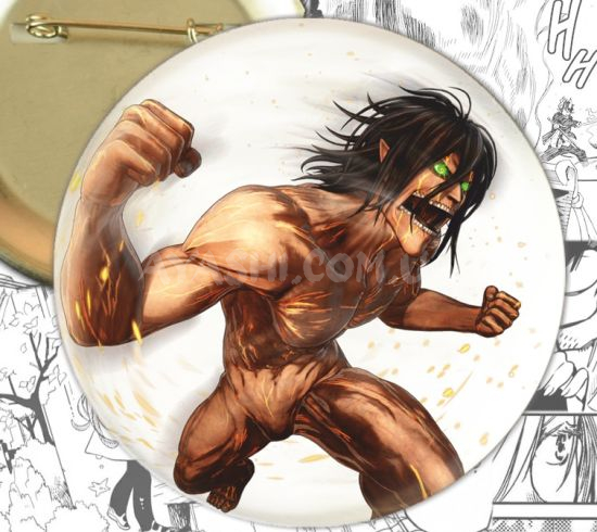 Значок Attack on Titan 000007 Значок Attack on Titan 000007