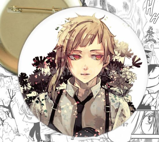 Значок Bungo Stray Dogs 000018 Значок Bungo Stray Dogs 000018