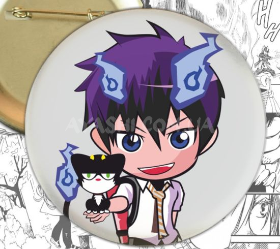 Значок Blue Exorcist 000044 Значок Blue Exorcist 000044