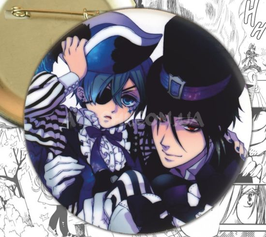 Значок Black Butler 000059 Значок Black Butler 000059