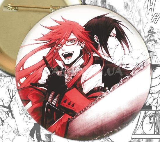 Значок Black Butler 000064 Значок Black Butler 000064