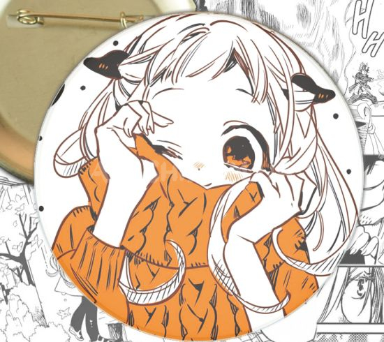 Значок Toilet-bound Hanako-kun 000073 Значок Toilet-bound Hanako-kun 000073