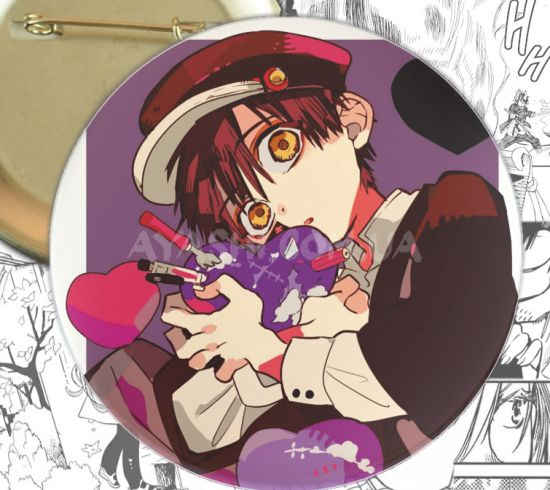 Значок Toilet-bound Hanako-kun 000077 Значок Toilet-bound Hanako-kun 000077