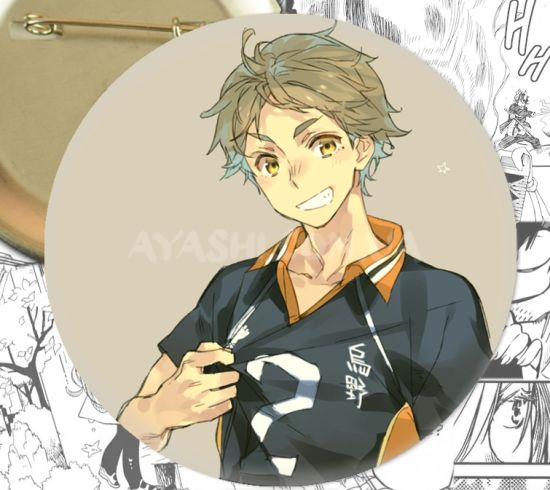 Значок Haikyuu!!  000096 Значок Haikyuu!!  000096