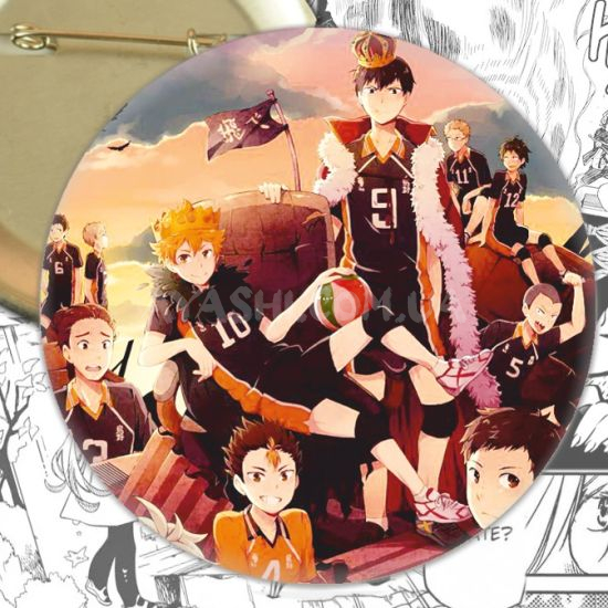Значок Haikyuu!! 000101 Значок Haikyuu!! 000101