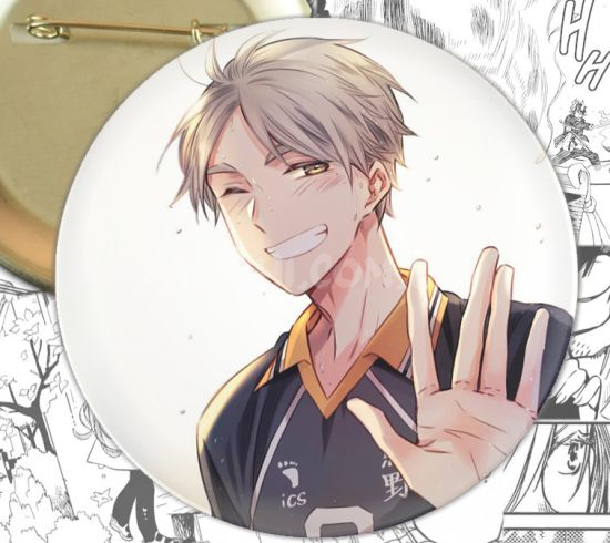 Значок Haikyuu!! 000102 Значок Haikyuu!! 000102