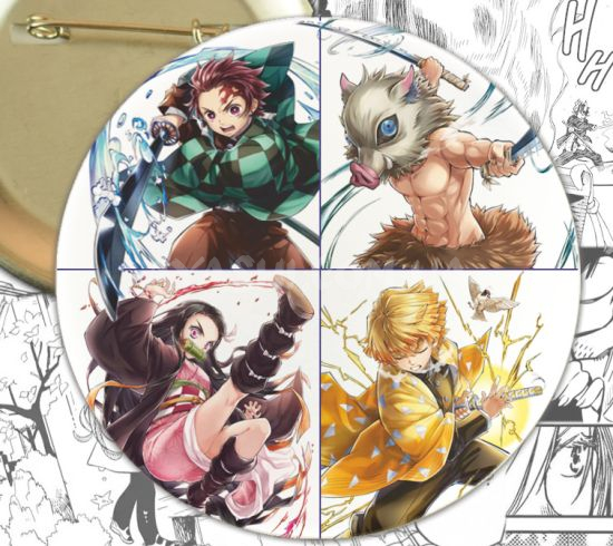 Значок Demon Slayer 000109 Значок Demon Slayer 000109