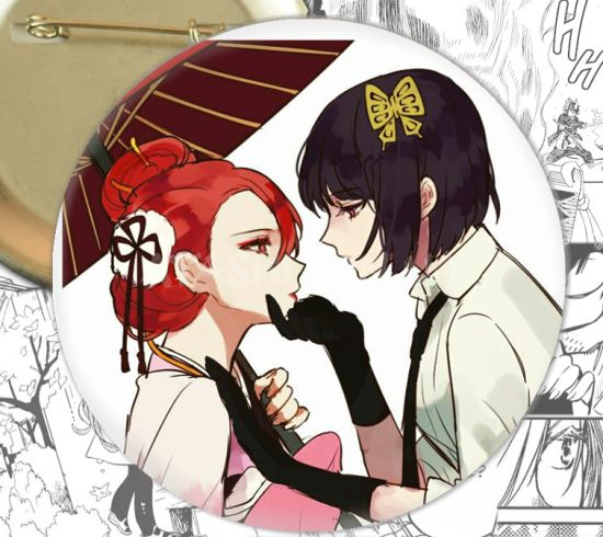 Значок Bungo Stray Dogs 000125 Значок Bungo Stray Dogs 000125