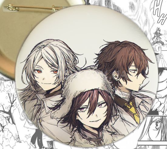 Значок Bungo Stray Dogs 000182 Значок Bungo Stray Dogs 000182