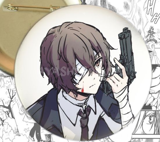 Значок Bungo Stray Dogs 000193 Значок Bungo Stray Dogs 000193