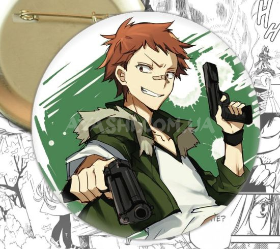 Значок Bungo Stray Dogs 000198 Значок Bungo Stray Dogs 000198