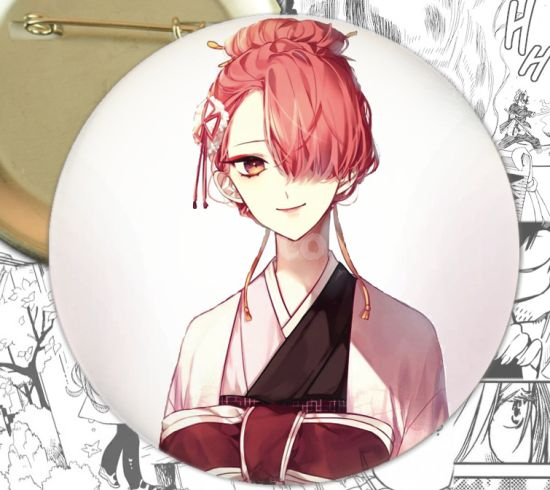 Значок Bungo Stray Dogs 000201 Значок Bungo Stray Dogs 000201