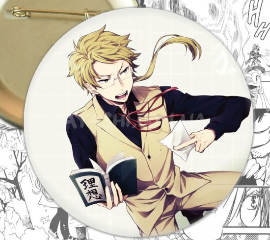 Значок Bungo Stray Dogs 000206 Значок Bungo Stray Dogs 000206