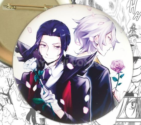 Значок Bungo Stray Dogs 000209 Значок Bungo Stray Dogs 000209