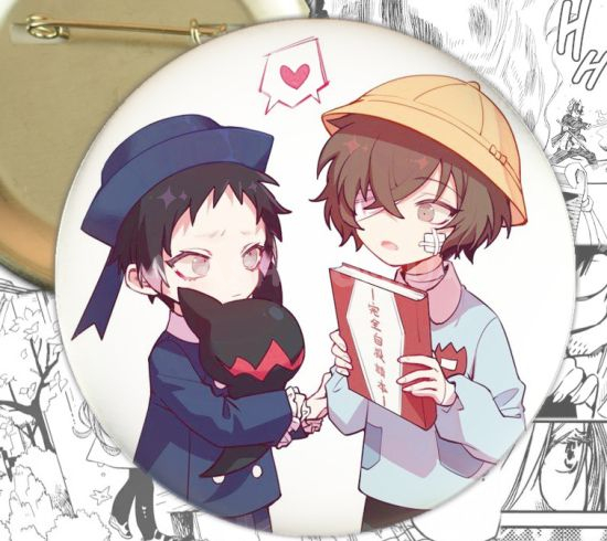 Значок Bungo Stray Dogs 000212 Значок Bungo Stray Dogs 000212