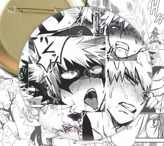 Значок Ahegao Boku no Hero Academia 000250 Значок Ahegao Boku no Hero Academia 000250