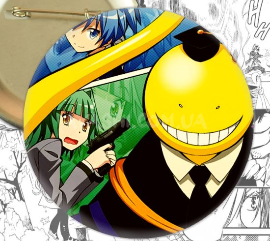Значок Assassination Classroom 000278 Значок Assassination Classroom 000278