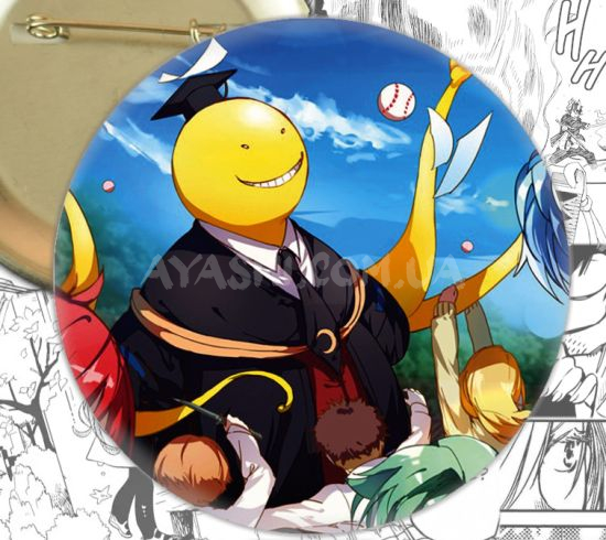 Значок Assassination Classroom 000280 Значок Assassination Classroom 000280