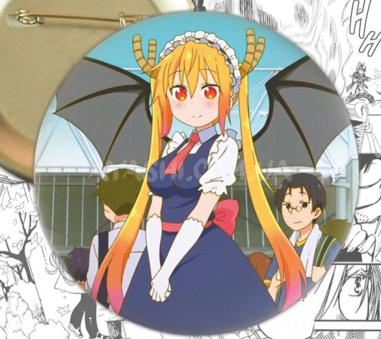 Значок Kobayashi-san Chi no Maid Dragon 000287 Значок Kobayashi-san Chi no Maid Dragon 000287