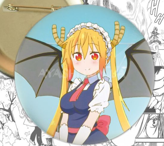 Значок Kobayashi-san Chi no Maid Dragon 000288 Значок Kobayashi-san Chi no Maid Dragon 000288