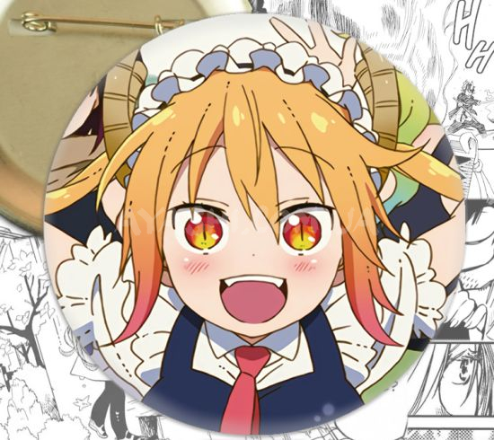 Значок Kobayashi-san Chi no Maid Dragon 000291 Значок Kobayashi-san Chi no Maid Dragon 000291