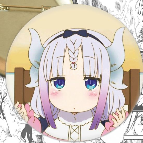Значок Kobayashi-san Chi no Maid Dragon 000297 Значок Kobayashi-san Chi no Maid Dragon 000297