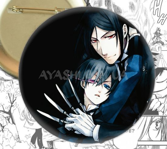 Значок Black Butler 000381 Значок Black Butler 000381