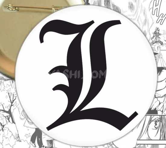 Значок Death Note 000394 Значок Death Note 000394