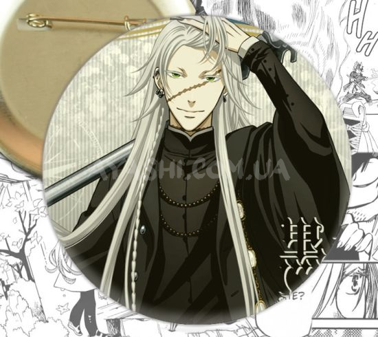 Значок Black Butler 000407 Значок Black Butler 000407
