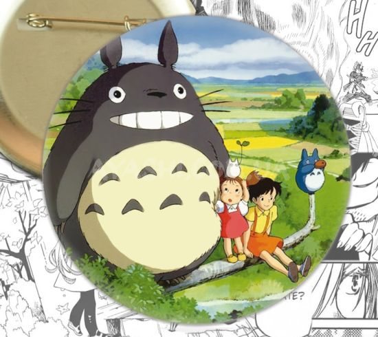 Значок Ghibli Studio:Totoro 000411 Значок Ghibli Studio:Totoro 000411