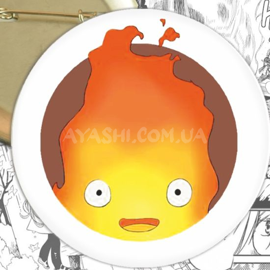 Значок Ghibli Studio:Howl's Moving Castle 000422 Значок Ghibli Studio:Howl's Moving Castle 000422