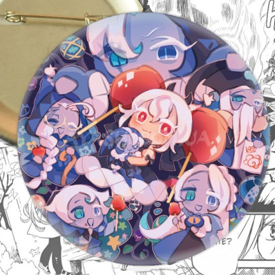 Значок Cookie run 004247 Candy Apple Значок Cookie run 004247 Candy Apple