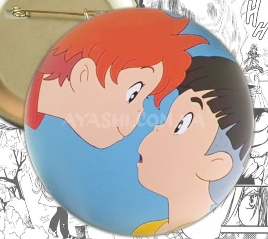 Значок Ghibli Studio:Ponyo on the Cliff by the Sea 000425 Значок Ghibli Studio:Ponyo on the Cliff by the Sea 000425