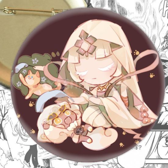 Значок Cookie run 004256 Mystic Flour Cookie Значок Cookie run 004256 Mystic Flour Cookie