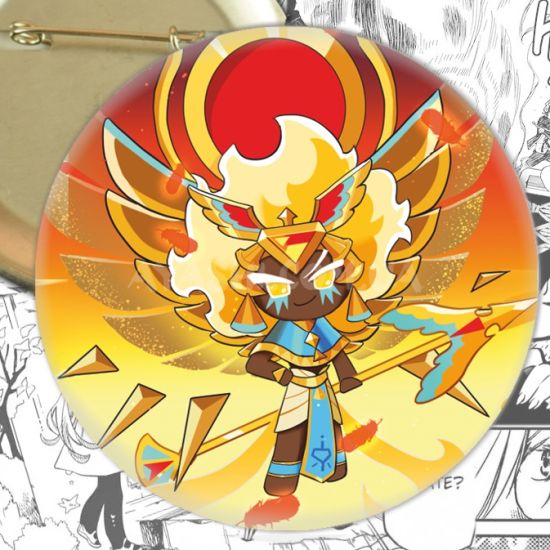 Значок Cookie run 004258 Golden Cheese Cookie Значок Cookie run 004258 Golden Cheese Cookie