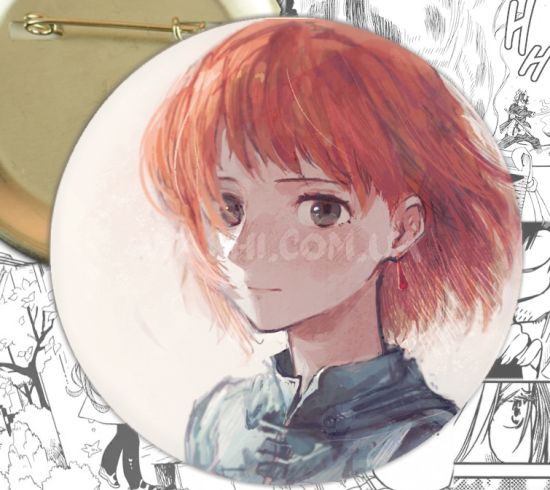 Значок Ghibli Studio:Kaze no tani no Naushika 000428 Значок Ghibli Studio:Kaze no tani no Naushika 000428