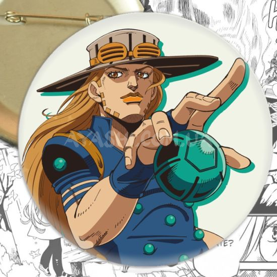 Значок Jojo's Bizarre Adventure 004280 Джулілус Цезар Цеппелі  Значок Jojo's Bizarre Adventure 004280 Джулілус Цезар Цеппелі 