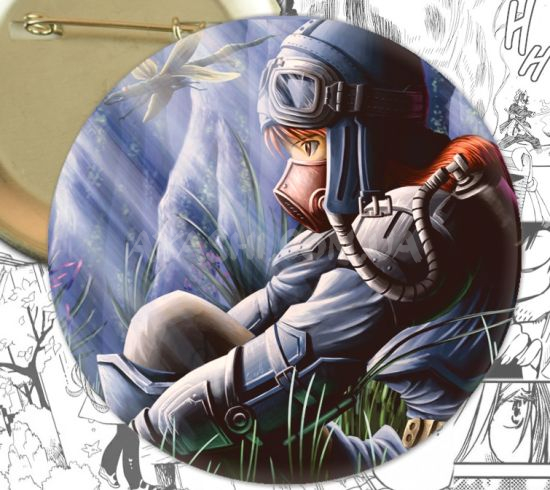 Значок Ghibli Studio:Kaze no tani no Naushika 000430 Значок Ghibli Studio:Kaze no tani no Naushika 000430