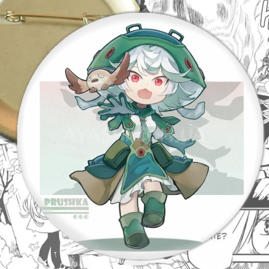 Значок Made in Abyss 004301 Прушка  Значок Made in Abyss 004301 Прушка 