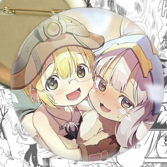 Значок Made in Abyss 004302 Наначі з Ріко Значок Made in Abyss 004302 Наначі з Ріко