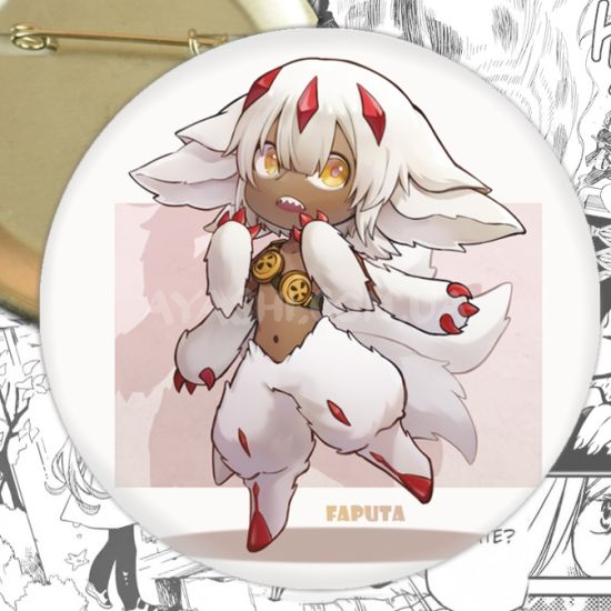 Значок Made in Abyss 004330 Faputa Значок Made in Abyss 004330 Faputa