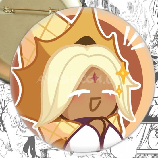 Значок Cookie run 004348 Pure Vanilla  Значок Cookie run 004348 Pure Vanilla 