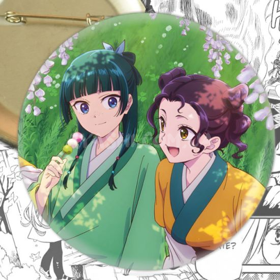 Значок Kusuriya no Hitorigoto 004405 Шісуй та Маомао Значок Kusuriya no Hitorigoto 004405 Шісуй та Маомао