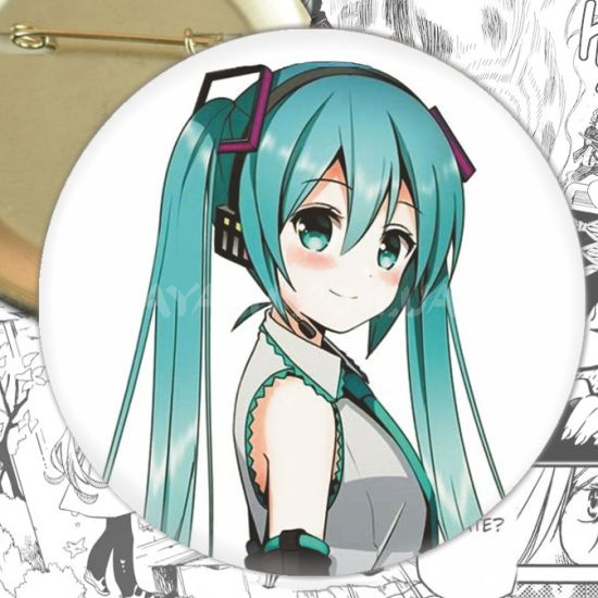 Значок Hatsune Miku 000441  Значок Hatsune Miku 000441 