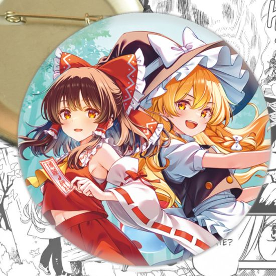 Значок Touhou Project 004412  Рейму , Маріса  Значок Touhou Project 004412  Рейму , Маріса 