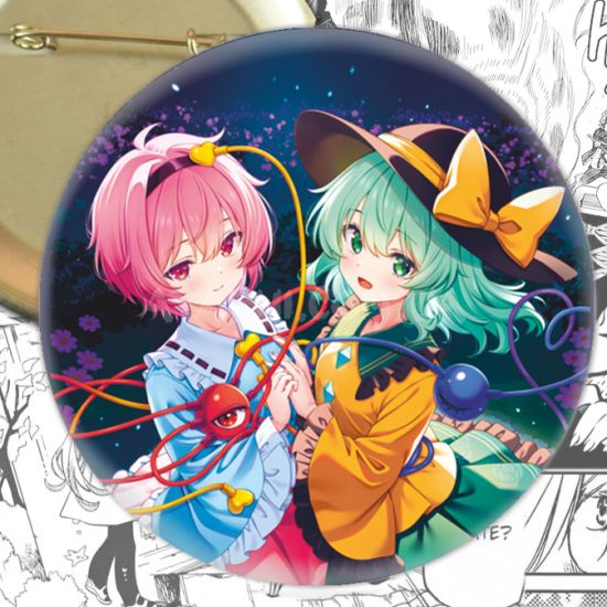 Значок Touhou Project 004413 Саторі , Коїші  Значок Touhou Project 004413 Саторі , Коїші 