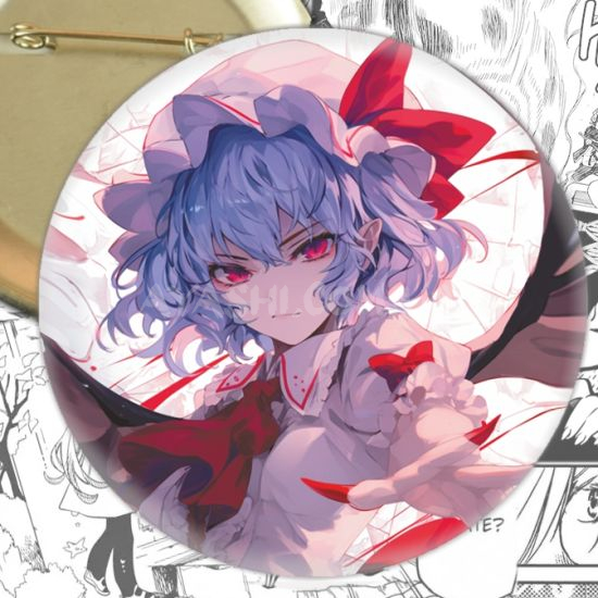 Значок Touhou Project 004415 Ремілія  Значок Touhou Project 004415 Ремілія 